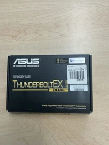 ASUS ThunderboltEX II Dual Expansion Card - Thunderbolt 2 PCIE 2.0 x4 - Photo 1/6
