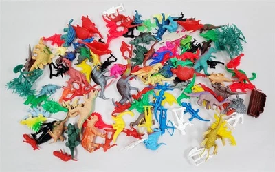 C-679 复古组合塑料玩具雕像系列,如 MARX & TIM-MEE! — 第 1/4 张图片