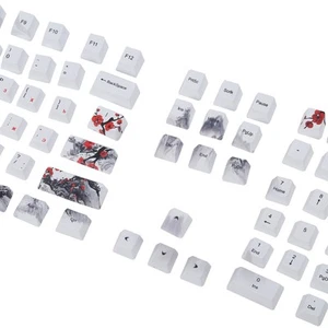 Keycaps PBT 5Sided Sublimation 110 Keys Keyboard Caps For Mechanical Optical DB - Photo 1/21
