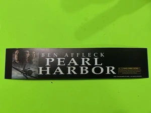 Pearl Harbor (2001 ) Movie Theater Mylar Poster 2”x12” - Picture 1 of 1