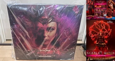 Hot Toys MMS653 Doutor Estranho no Multiverso da Loucura Feiticeira Escarlate Deluxe - Imagem 1 de 4