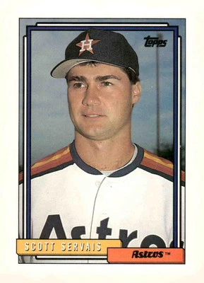 1992 Topps #437 Scott Servais - Image 1 of 2