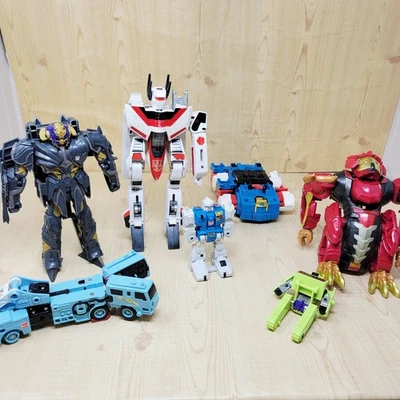 Lote de 7 piezas faltantes rotas Transformers de colección como están (incluye G1 Jetfire) Foto 1 de 4