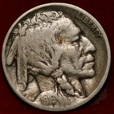 1916 Philadelphia Mint Buffalo Nickel - Image 1 of 2