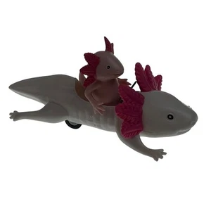 Axolotl Joyride Archie McPhee Novelty Gag Gift Box Pull Back Toy Moves Baby - Picture 1 of 5
