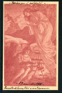 Cartolina TORINO - 1916 - LOTTO/20818GA -  TORINO PER I SOLDATI - NUOVA - Imagen 1 de 4