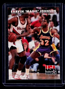 1992 SkyBox USA #30 Earvin "Magic" Johnson - Picture 1 of 2