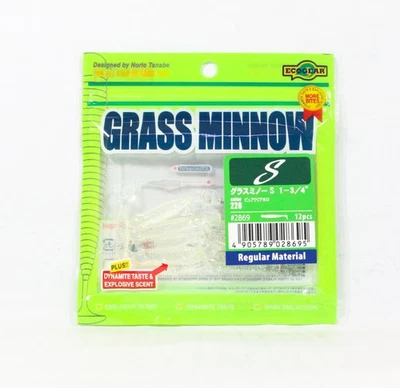 Ecogear Soft K�der Grass Minnow S 1-3/4 Zoll 12 St�ck per pack 228 (8695) - Bild 1 von 4