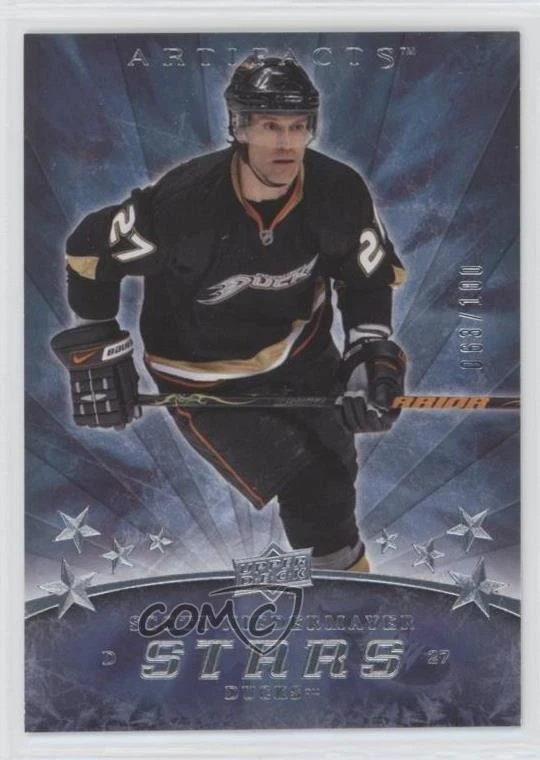 2008-09 Upper Deck Artifacts Stars Silver /100 Scott Niedermayer #200 HOF - Image 1 of 2