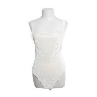 ASOS Design, Badeanzug, Größe: 38, Weiß, Elasthan/Polyester, Einfarbig #1Er - Bild 1 von 4