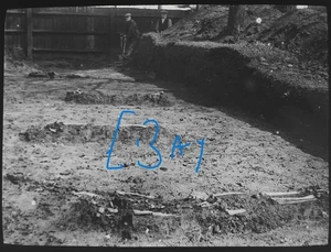 Photo MITCHAM SURREY SAXON CEMETERY NO6 1920 Magic Lantern Slide ARCHAEOLOGY - Picture 1 of 5