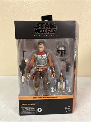Figura de acción Hasbro Star Wars Black Series Mandorian Cobb Vanth 6" Foto 1 de 3