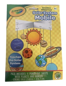 Crayola Solar System Mobile Creative Classroom Hanging Teaching Tree Classroom - Picture 1 of 5