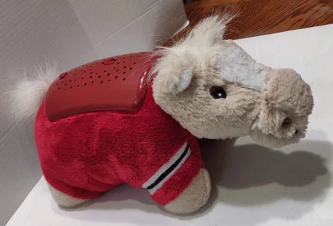 NCAA Football Oklahoma Univ Sooners Sport Pillow Pet Dream Lites Mascot Toy Cover
