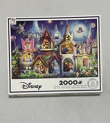 Ceaco Disney Princess Castle Happily Ever After 2000 Piece Jigsaw Puzzle Sealed - Image 1 of 4