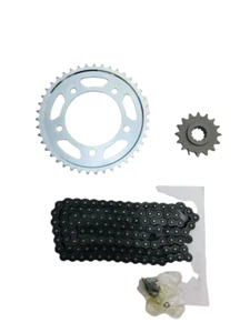 KIT TRASMISSIONE HONDA  CBF 600 KIT TRASMISSION HONDA DAL 2004 AL 2006 NUOVO - Picture 1 of 5