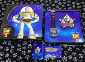Fossil x Toy Story 2 WATCH Buzz Lightyear 1999 Limited To 3000 Unused Japan - Picture 1 of 24