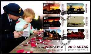 New Zealand 2019 ANZAC: Dawn Service First Day Cover FDC - Picture 1 of 1