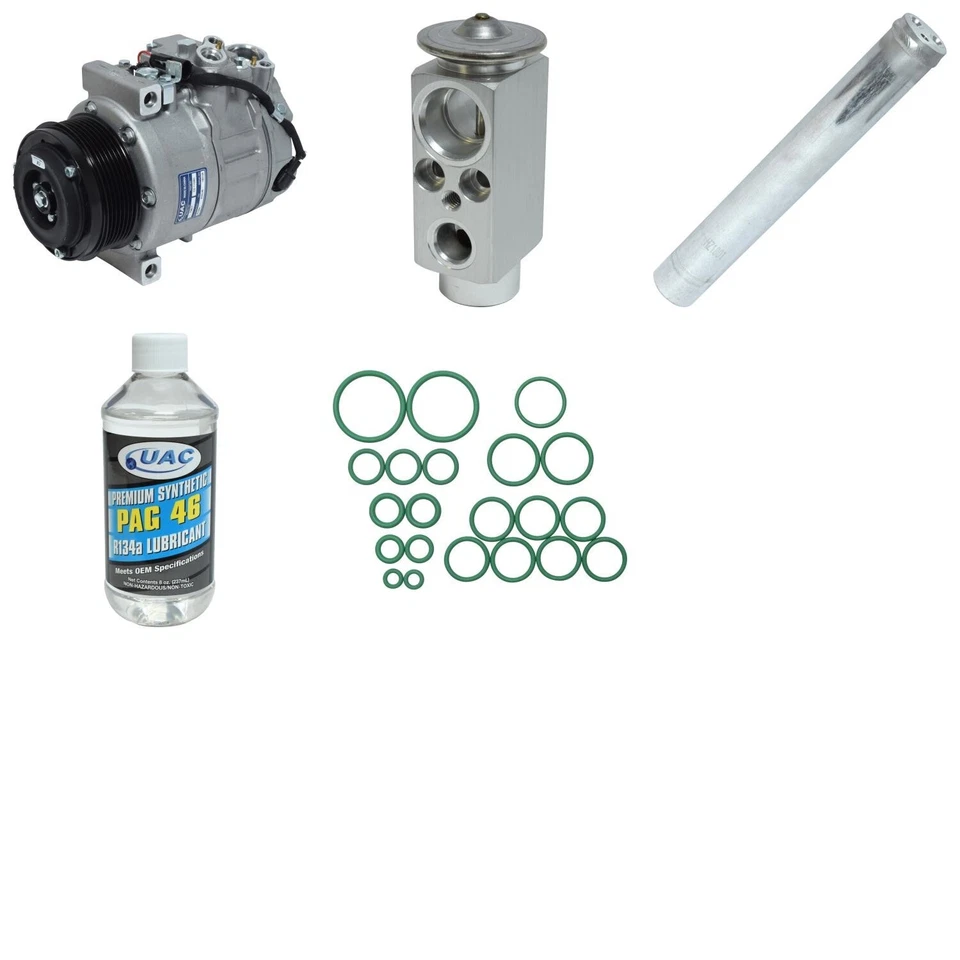 Kit de compressor A/C Freightliner Sprinter 3500 2007-2018 UAC 2008 2009 2010 - Imagem 1 de 1