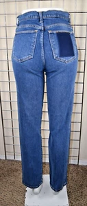 Vintage Starsky Jeans 26 x 31 80s Blue Soft Stretchy High Waist Straight Leg - Picture 1 of 18