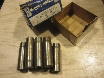 Hudson Hornet 1956 8 cilindros guías de válvula de admisión y escape 8 piezas McQuay Norris Foto 1 de 2