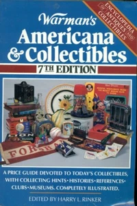 VINTAGE BUCH - SC - WARMAN'S AMERICANA & SAMMLERSTÜCKE - 7. AUSGABE - 1995 - Bild 1 von 2