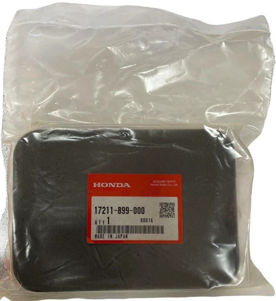 Honda OEM Generator Air Filter EB EG EM EW EX Series NEW 17211-899-000 - Image 1 of 1