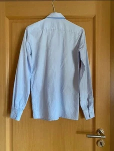 Paul Dantus Langarm-Hemd hellblau slim fit Größe 176 - Bild 1 von 6