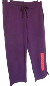 32 Degrees Cool Women's Pull-On Capri Size M Burgundy NWT - Picture 1 of 8