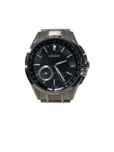 CITIZEN Atessa Satellite Wave Radio Solar Mens Watch F150-T021581 Used GEIS-0 JP - Picture 1 of 6
