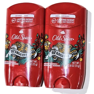 2 Pack Old Spice Bearglove 24/7 Antiperspirant Deodorant 2.6oz 24/7 Lasting - Picture 1 of 1