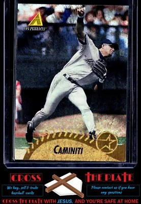 1-1995 Pinnacle Museum Collection Ken Caminiti Houston Astros #82 - Image 1 of 2
