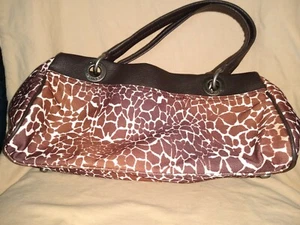 Tommy Hilfiger Handtasche braun Giraffe Tier Herbst Schulter - Bild 1 von 9