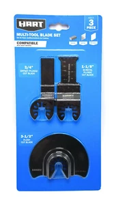 HART Oscilating Multi-Tool Blade Set, Sawsaw, Compatible With Most Brands New - Picture 1 of 3