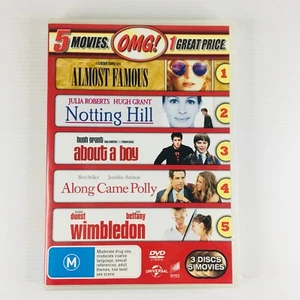Almost Famous/Notting Hill/About A Boy/Along Came Polly/Wimbledon DVD Box Set - Picture 1 of 12