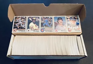 1983 Fleer Baseball Complete Hand collated Set Ripken, Sandberg, Gwynn, Boggs RC - Picture 1 of 11