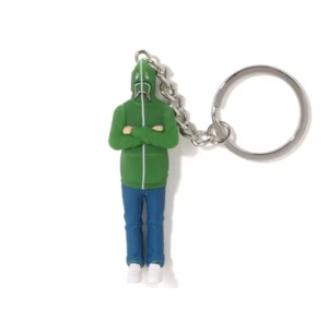 2023 New BAPE A BATHING APE SHARK SEIJIN KEYCHAIN Green - Picture 1 of 6