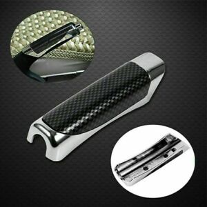 In-Car Carbon Fiber Style Hand Brake Protector Decoration Cover Car Accessories