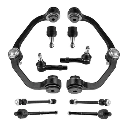 10pcs For Ford Ranger 1998 1999-2011 Front Control Arms Tie Rod Ends Ball Joint - Image 1 of 4