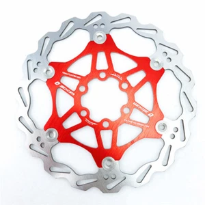 Zoom Mountain Cyclocross eBike Cycle Disc Floating Brake Rotor 160mm 6" Red - Picture 1 of 4