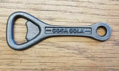 Cast Iron Antique Retro Style Hand Held Bottle Opener COCA COLA - Image 1 of 2