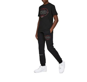 Kings Will Dream Orbital T Shirt Jogger Outfit Boys Black Size M #REF45 - Picture 1 of 6