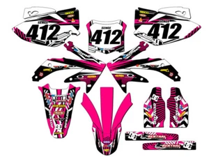 2008 CRF 450 R MAYHEM Pink Senge Graphics Kit Compatible with Honda - Picture 1 of 10