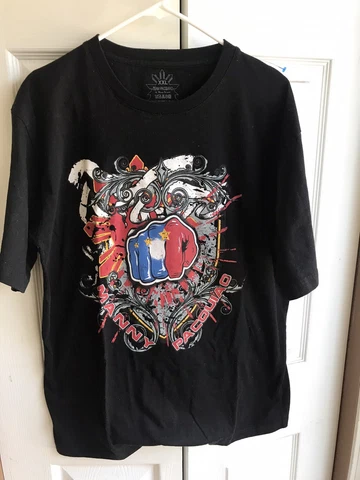 Vintage Men’s Team Pacquiao Black T Shirt Manny Pacquiao Nike RARE Size 2XL XXL Cover