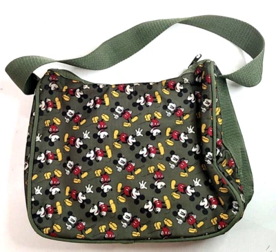 Bolso Cartera Disney Mickey Mouse Verde Oliva Foto 1 de 4