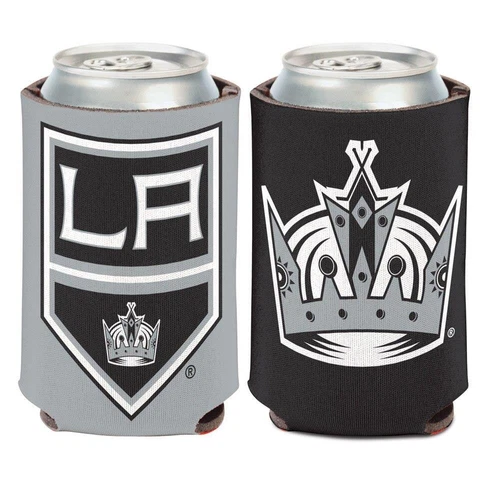 Los Angeles Kings 12oz Two Sided Can Cooler [NEW] NHL Coozie Koozie Beer Drink Cover