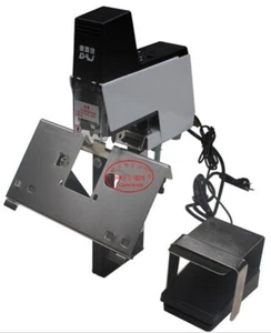 Sattelhefter elektrisch Auto Buchbinderei Maschine Mappe Reitbinden Hefter - Bild 1 von 11