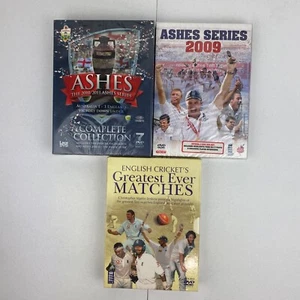 Cricket Ashes & Grestest Ever Matches DVD Bundle 12 Disc Set DVD - Picture 1 of 16