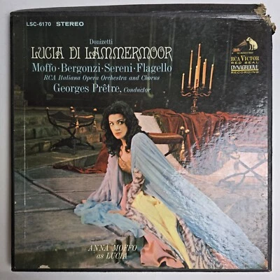 Gaetano Donizetti – Lucia Di Lammermoor 3 LP Box Set Rca Victor LSC-6170 - Image 1 of 4