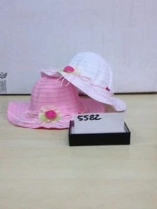 Sombrero Blanco Niña Elegante Ceremonia Mar Hat Niñera Niños - Picture 1 of 1